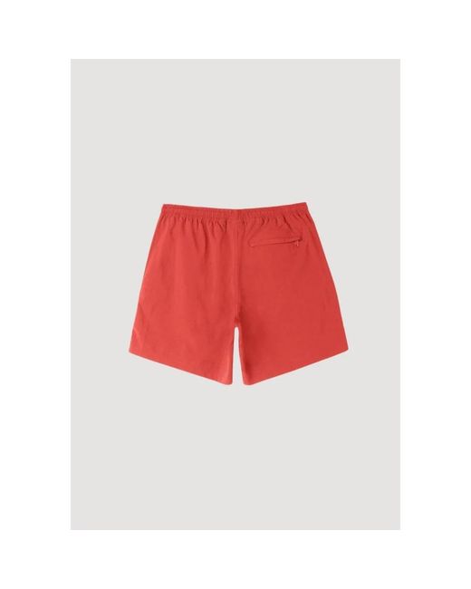 Obey Red Casual Shorts for men