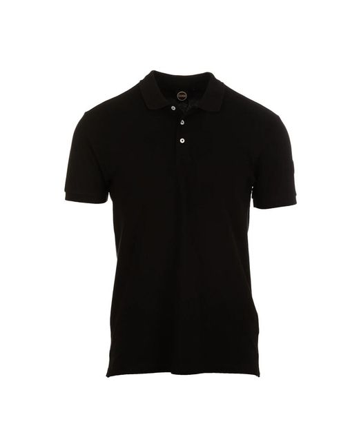 Colmar Black Polo Shirts for men