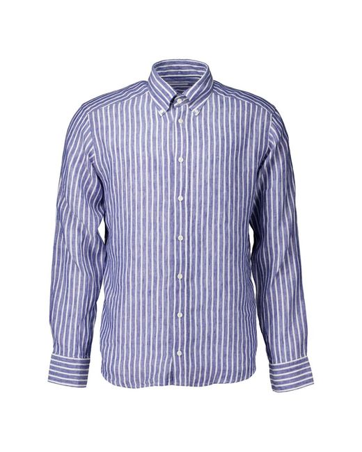Eton of Sweden Blue Casual Shirts for men