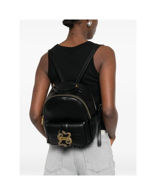 Just Cavalli Black Backpacks