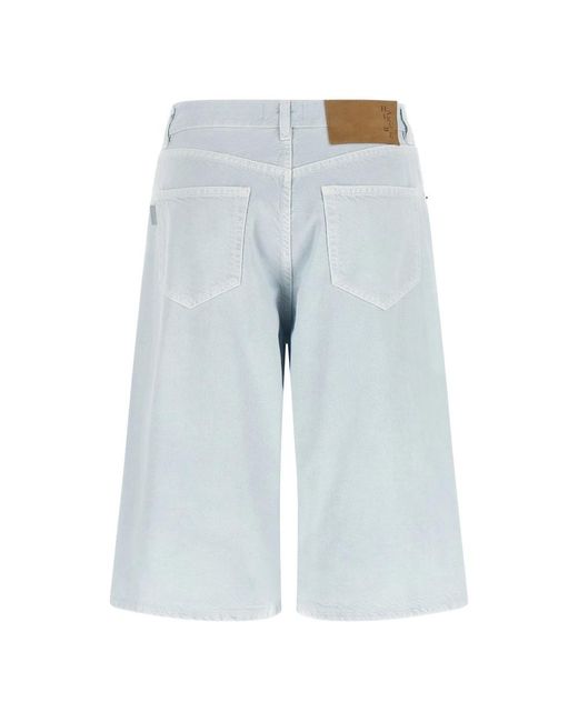 Haikure Blue Denim Shorts
