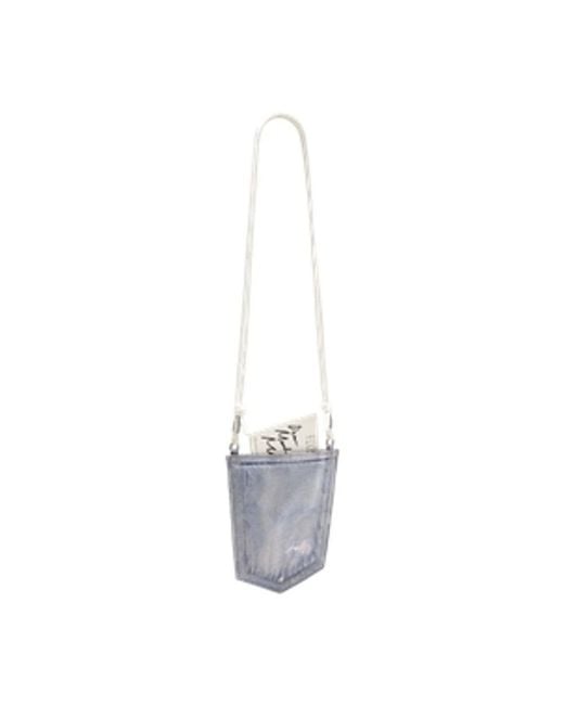 MM6 by Maison Margiela White Cross Body Bags