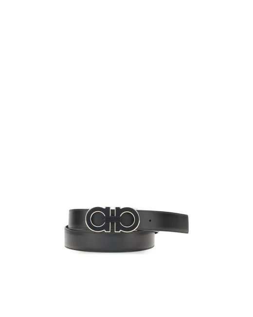 Ferragamo Black Belts for men