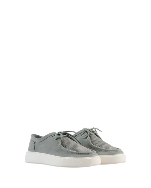 Antony Morato Gray Lace-Up Boots for men