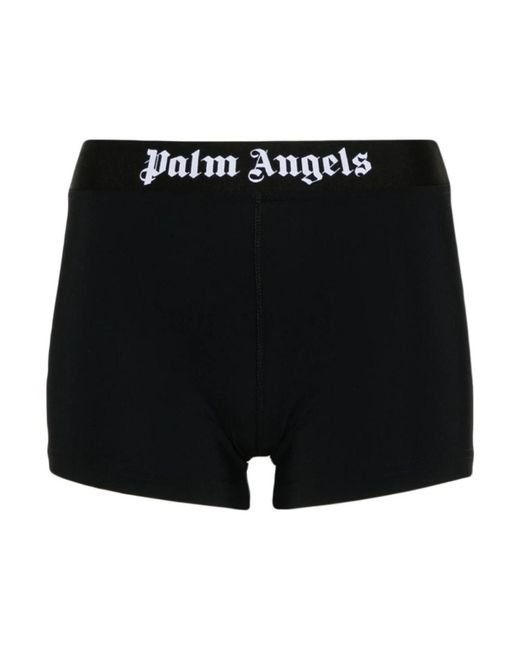 Palm Angels Black Shorts