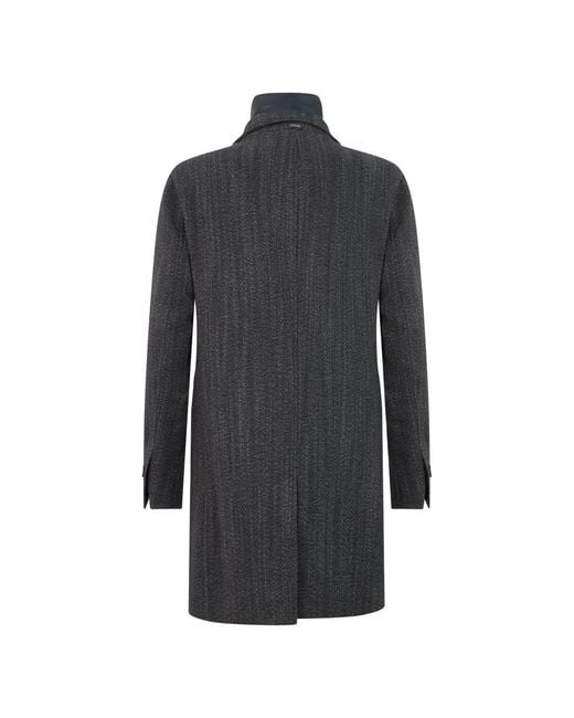 Single-Breasted Coats Herno pour homme en coloris Blue