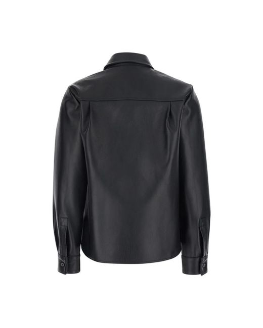 Grifoni Shirt-Collar Jacket in het Black