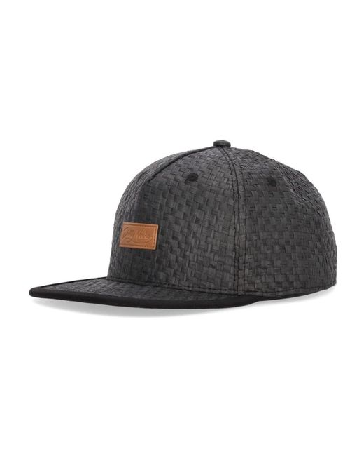 DOLLY NOIRE Black Hats & Caps for men