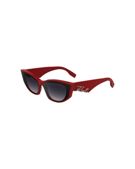 Karl Lagerfeld Red Sunglasses