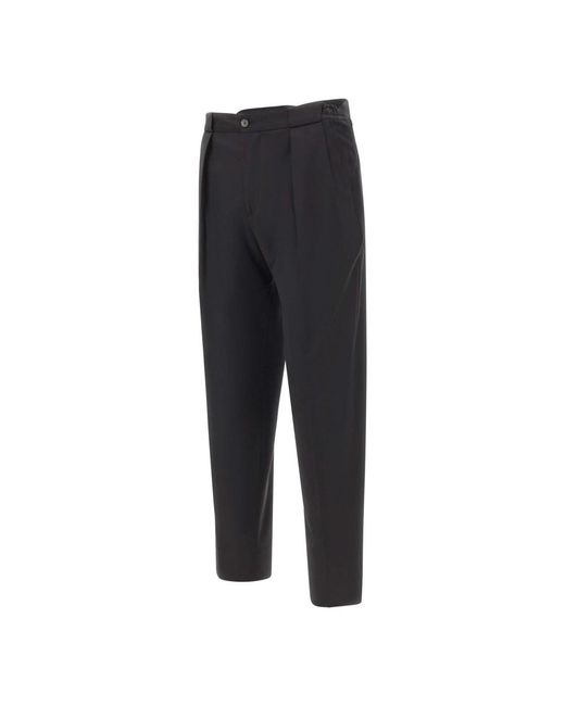 BRIGLIA Blue Suit Trousers for men