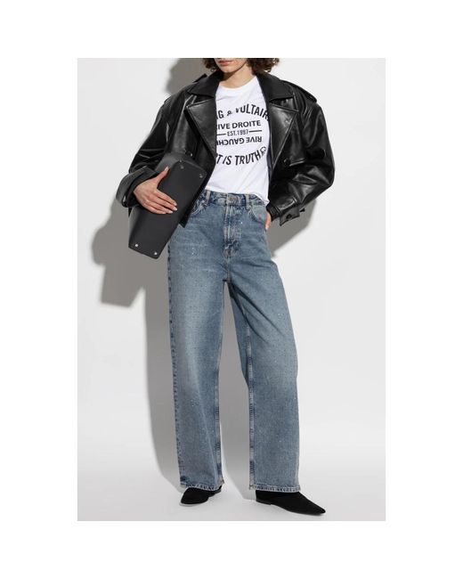 Zadig & Voltaire Walk T-Shirt in het White