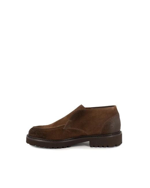 Doucal's Brown Ankle Boots for men