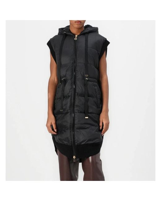 Twinset Black Vests