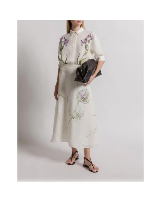 Alberta Ferretti White Shirts