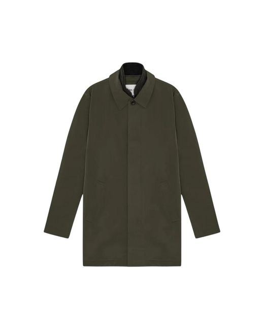 NN07 Green Single-Breasted Coats for men