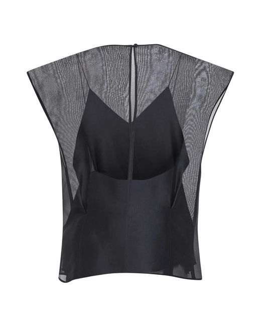 Khaite Overhemden ,Zwart ,Blouses in het Gray