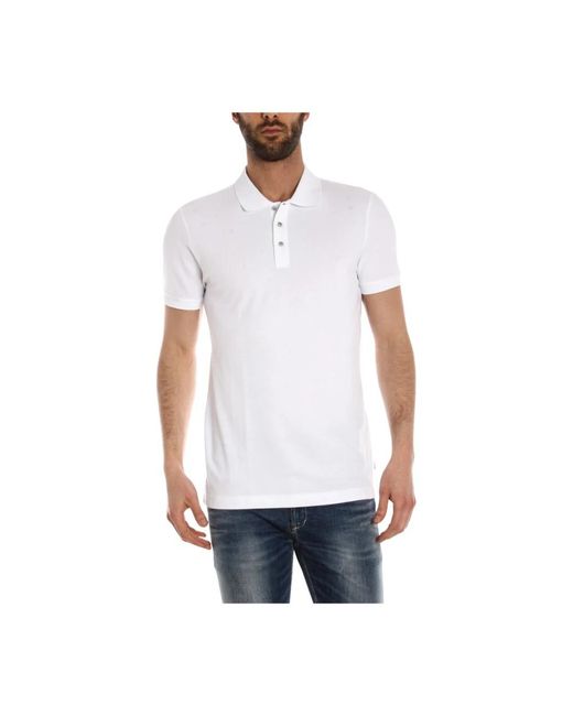 Armani White Polo Shirts for men