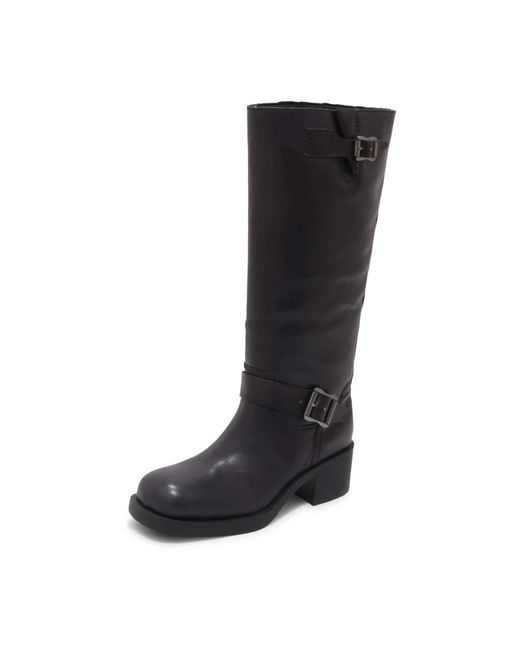 Ash Schoenen ,Zwart ,Vintage Trinidad Laarzen in het Black