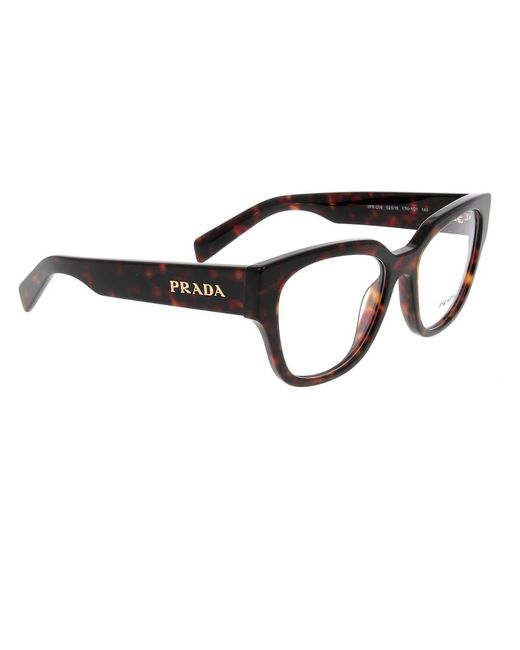 Prada Accessoires ,Bruin ,Brillen in het Black