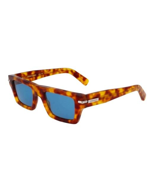 Ferragamo Brown Sunglasses for men