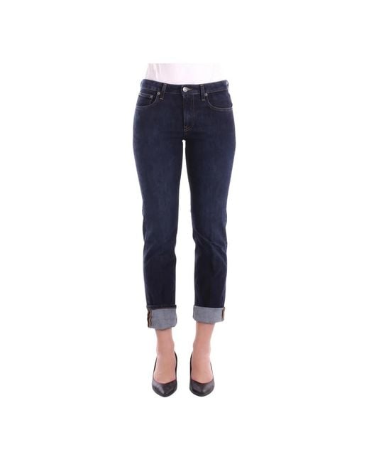 Dondup Blue Cropped Jeans