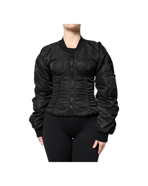 Dolce & Gabbana Black Light Jackets
