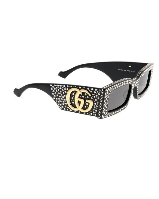 Gucci Gray Stylische sonnenbrille