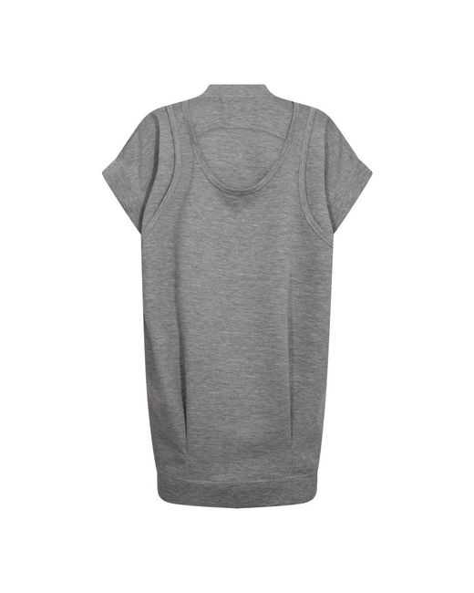 co'couture Gray Tunics