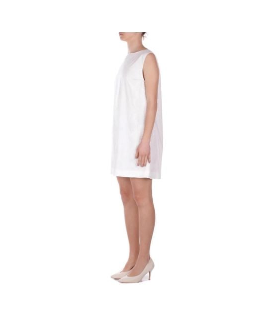 Blugirl Blumarine White Short Dresses