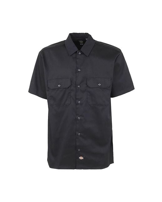 Short Sleeve Shirts di Dickies in Black da Uomo