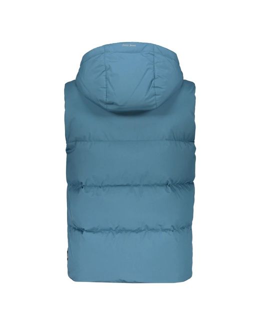 Herno Jassen ,Blauw ,Polyester Laminar Mouwloze Jas in het Blue voor heren