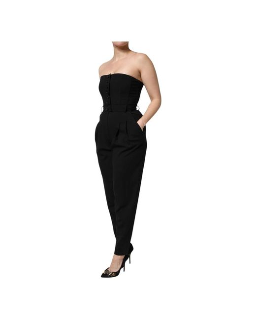 Dolce & Gabbana Black Jumpsuits