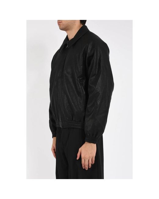 Arte' Relaxed Zip Jacket in het Black voor heren