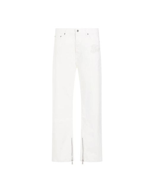 Off-White c/o Virgil Abloh White Straight Jeans for men