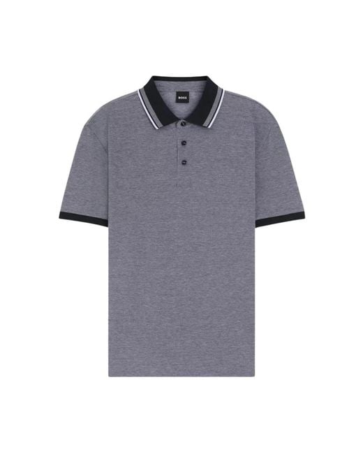 Boss Gray Polo Shirts for men