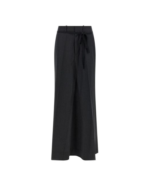 Maison Margiela Black Maxi Skirts