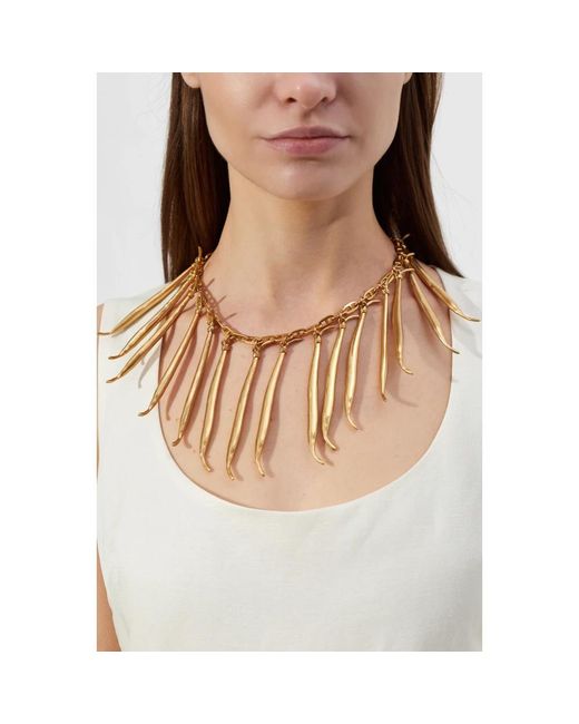 Jacquemus Metallic Necklaces