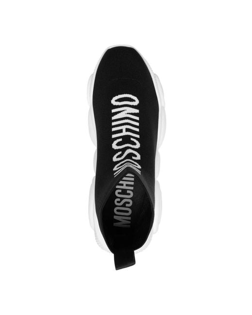 Moschino Black Sneakers for men