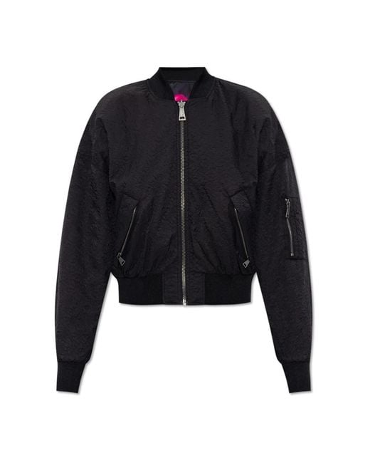 Bomber Jackets Versace Jeans Couture en coloris Black