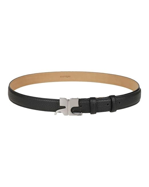 Courreges Black Belts