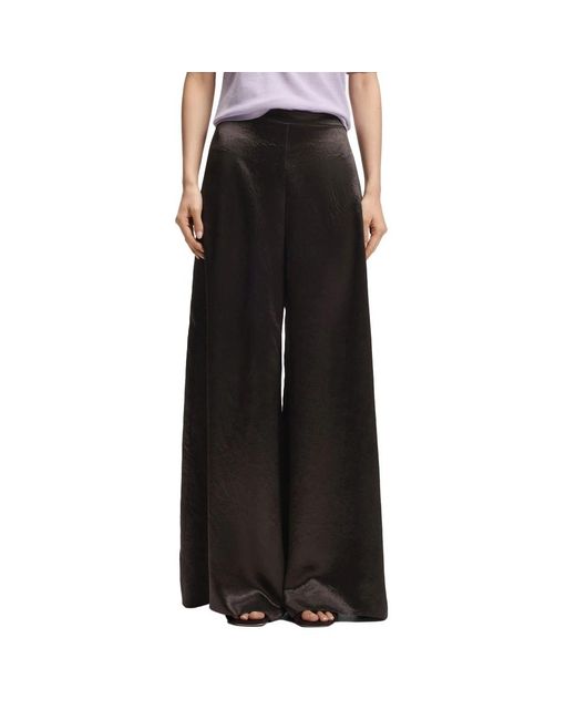 HUGO Black Wide Trousers