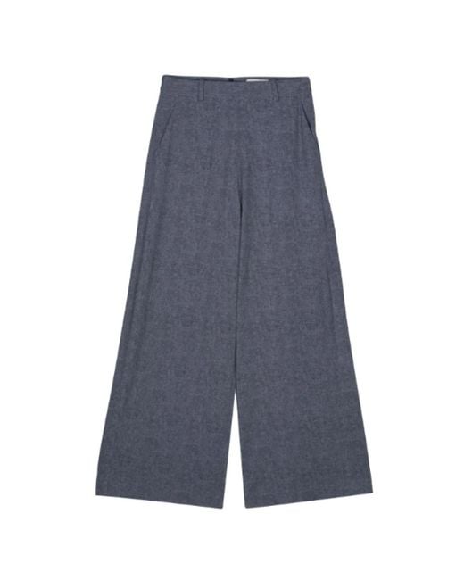 Circolo 1901 Blue Wide trousers