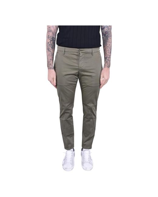 Dondup Gray Chinos for men