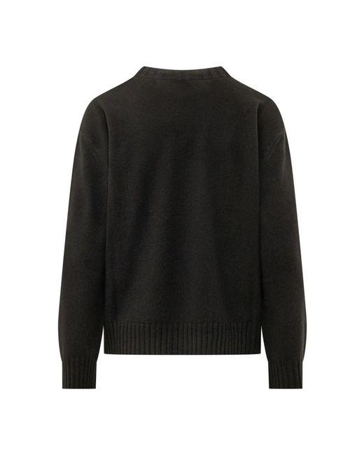 Fabiana Filippi Black Round-Neck Knitwear