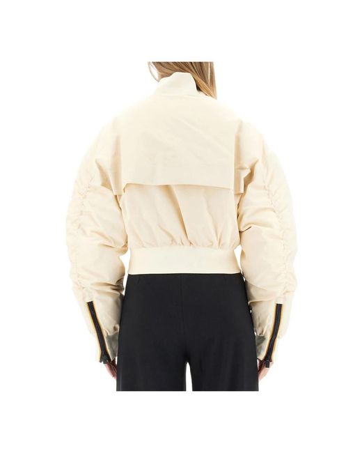 K-Way Natural Bomber Jackets