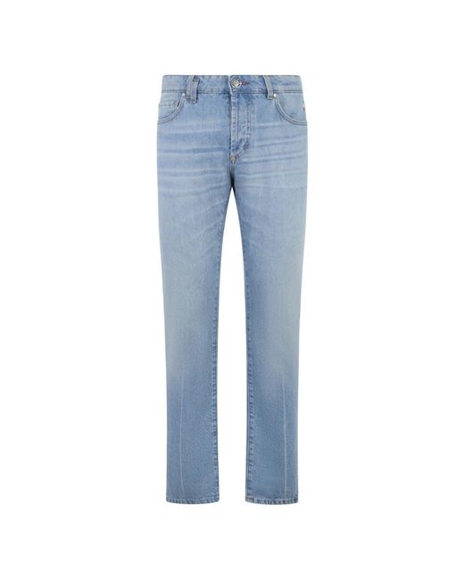 Philipp Plein Blue Slim Fit Jeans for men