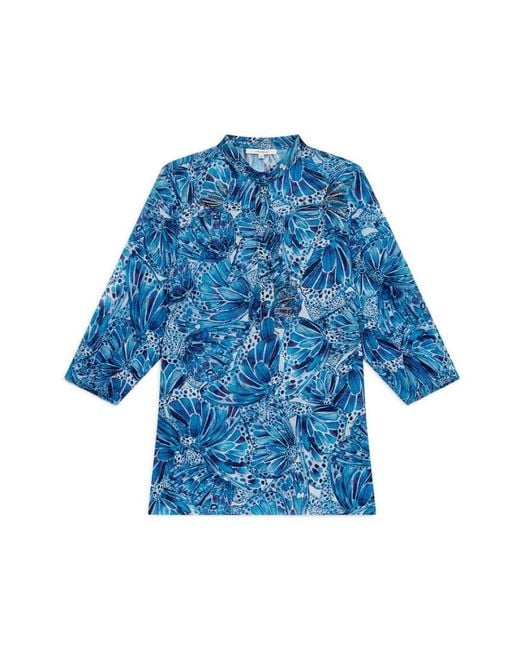 Maliparmi Blue Blouses