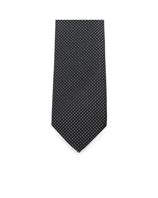 Tom Ford Houndstooth Tie in het Black voor heren