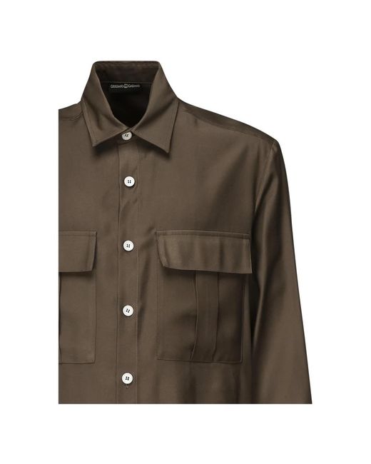 Giuliano Galiano Green Casual Shirts for men
