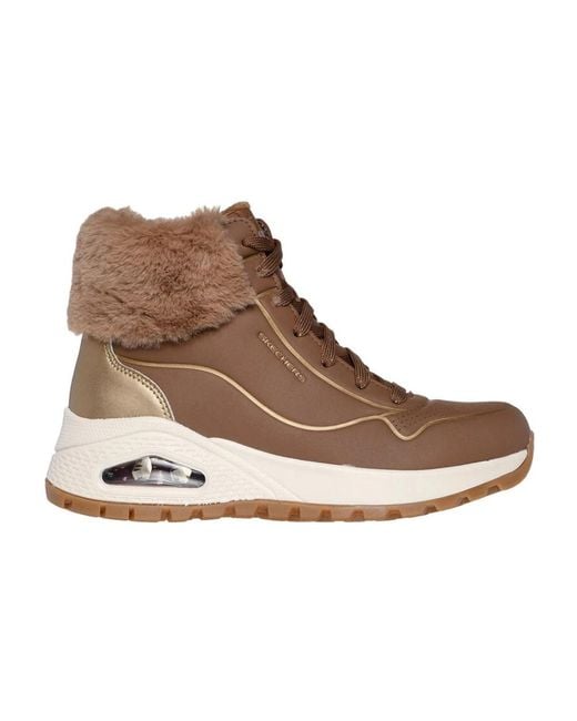 Winter Boots Skechers en coloris Brown
